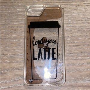 “Love you a latte” iPhone Case